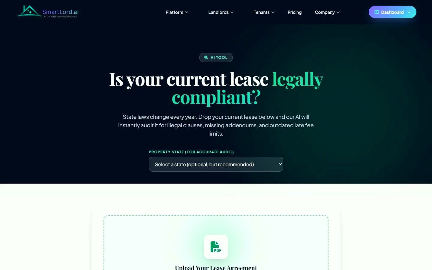 Poster for Lease auditor